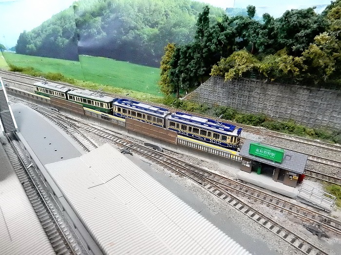 岡山編 新幹線のあるNゲージ鉄道模型固定レイアウト N scale