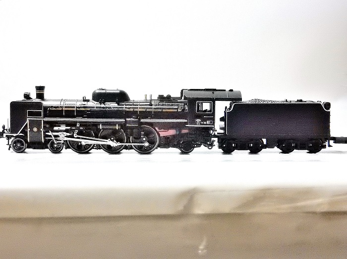 Nゲージ鉄道模型】＜入線報告＞KATO 2024-1 C57-1 SLやまぐち号牽引機