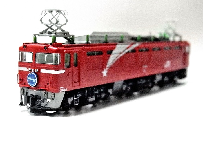 Nゲージ鉄道模型】＜入線整備＞KATO EF81北斗星色 碍子塗装