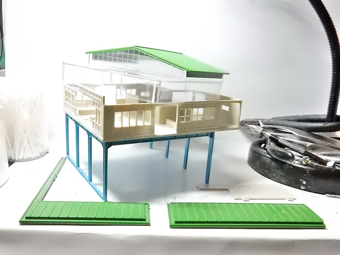 Nゲージジオラマ自宅新レイアウト製作記】＜和賀野駅建設工事