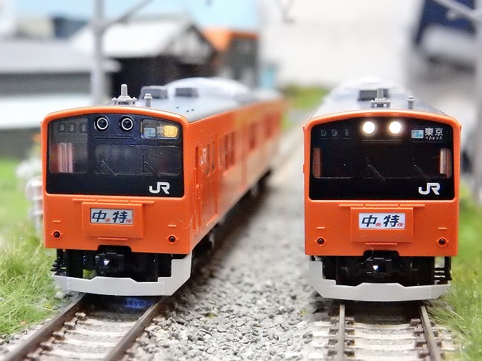 Nゲージ鉄道模型】＜入線報告＞TOMIXJR 201系通勤電車(中央線・分割 