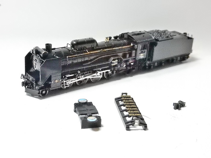Nゲージ鉄道模型】＜入線整備＞KATO2016-A D51 498 (副灯付