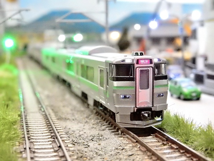 Nゲージ鉄道模型】＜入線報告＞TOMIX JR 733-3000系近郊電車
