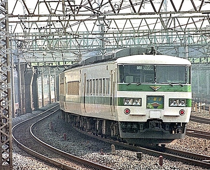 日本国有鉄道 高シマ 185系200番台 新幹線リレー号＆新特急化前