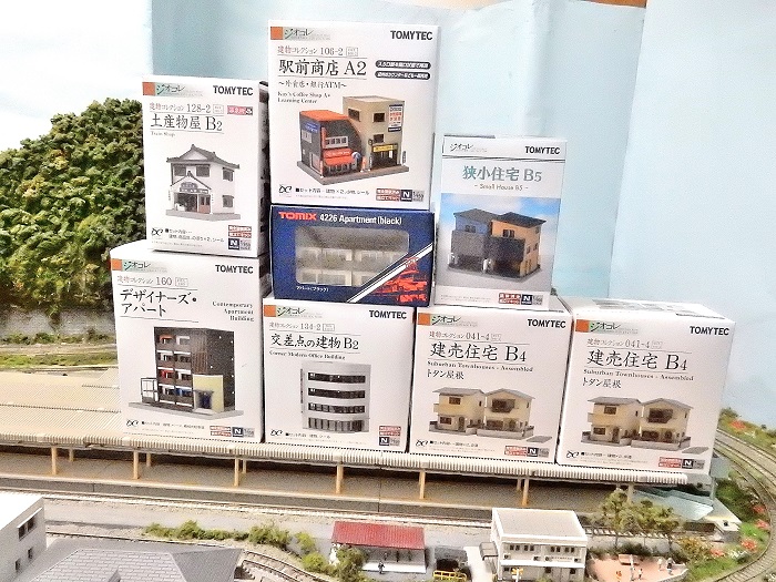 Nゲージジオラマ自宅新レイアウト製作記】＜和賀野駅前商店街再