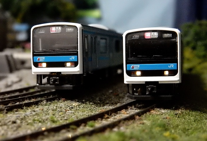 209系京浜東北線　tomix4両　ライト点灯動力動作確認済　パンタグラフ無し 209系京浜東北線を弄る。TOMIX 92742 #作業依頼 | NGaugeJP
