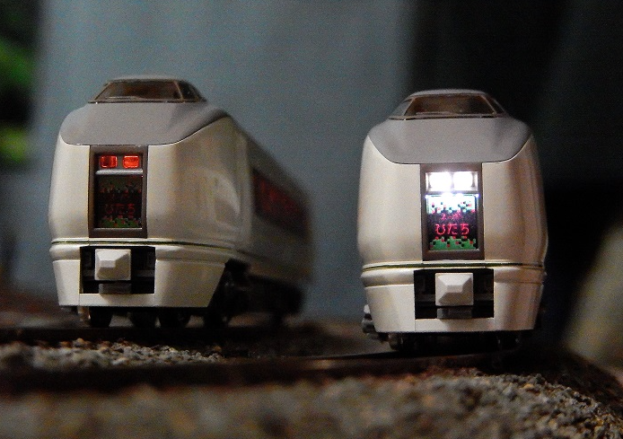 Nゲージ鉄道模型】KATO651系LED化 ヤフオクで購入の自作LED基盤で