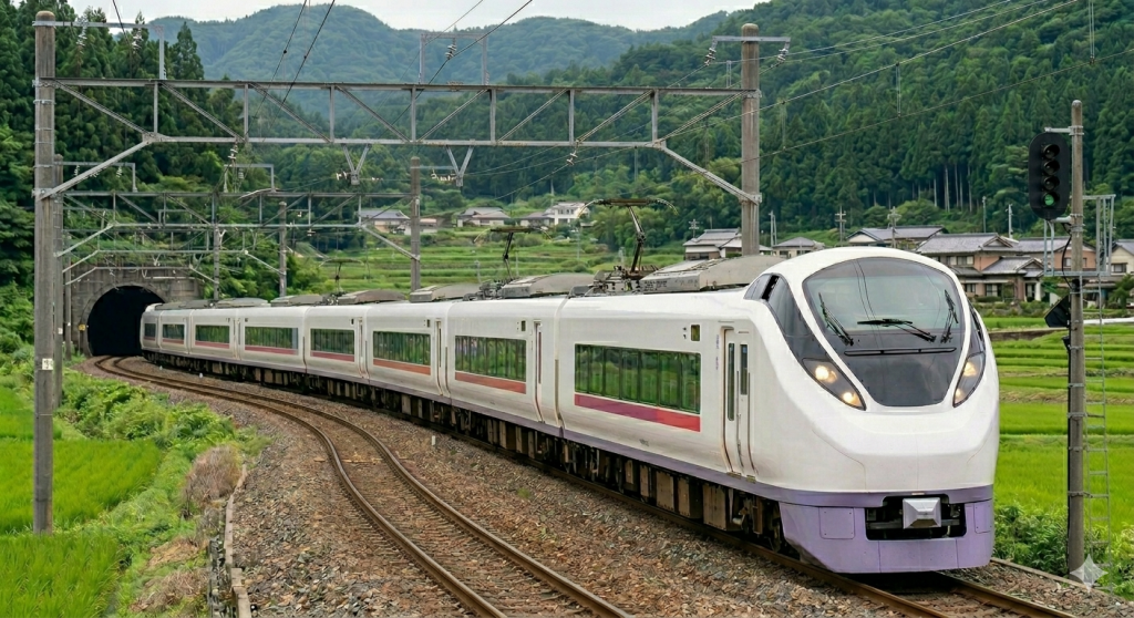速報】E657系K19編成がまさかの夜行特急改造！？KY入場回送（上野経由