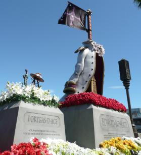 白ひげ・エースのモニュメント USJ