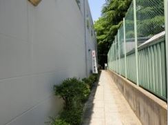 安居神社の路地