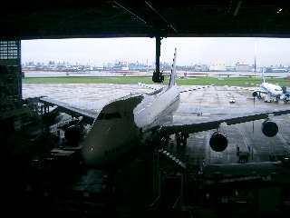 ANA機体メンテナンスセンター 全日空機体メンテナンスセンター 飛行機