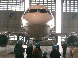 ANA機体メンテナンスセンター 全日空機体メンテナンスセンター 飛行機