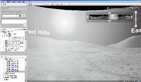 google moon アポロ