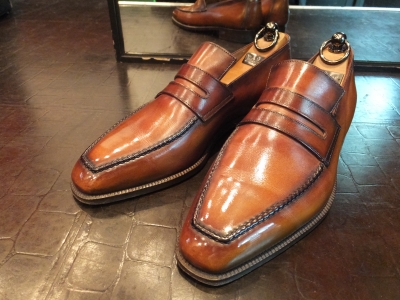Berluti パティーヌ＆カリグラフィー 無敵な組み合わせ | 靴みがき本舗