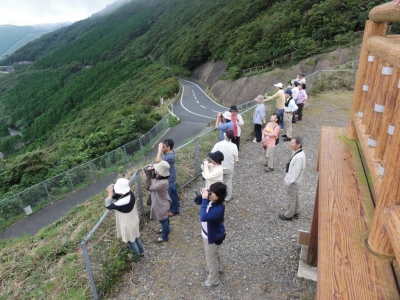 内山峠アカハラダカ観察所