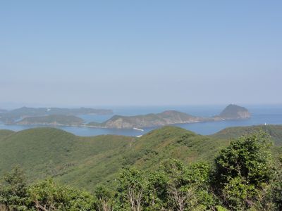 黒島を望む