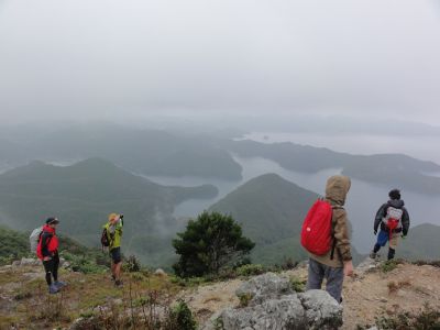 山頂の様子