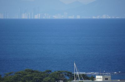 韓国展望所から見たプサン3