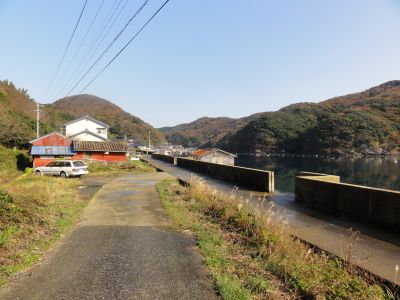 豊玉町貝鮒入口
