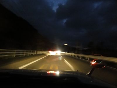 夕暮れ