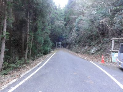 御岳登山口