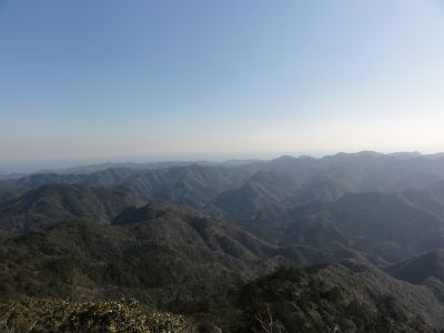 山頂からの展望