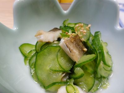 あなごの酢の物