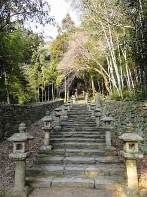 万松院の百雁木