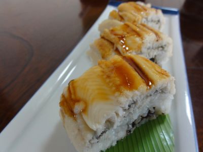 あなごの押し寿司