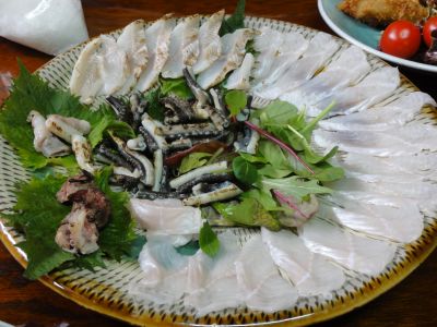 あなご刺身