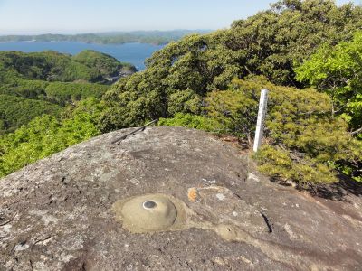 鶴ヶ岳・三角点