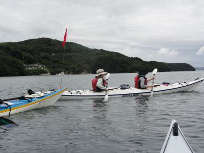 海へ!