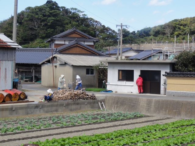 阿連の農村