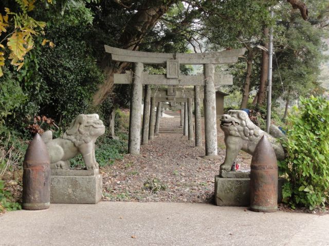 雷命神社の鳥居