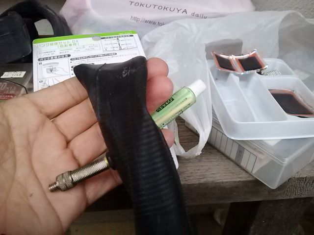 パンク修理