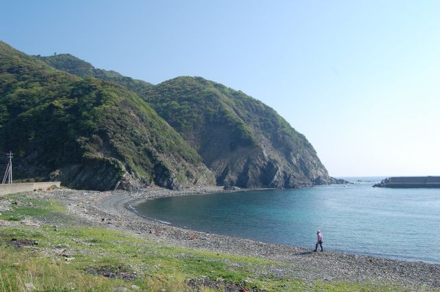 上槻の海岸