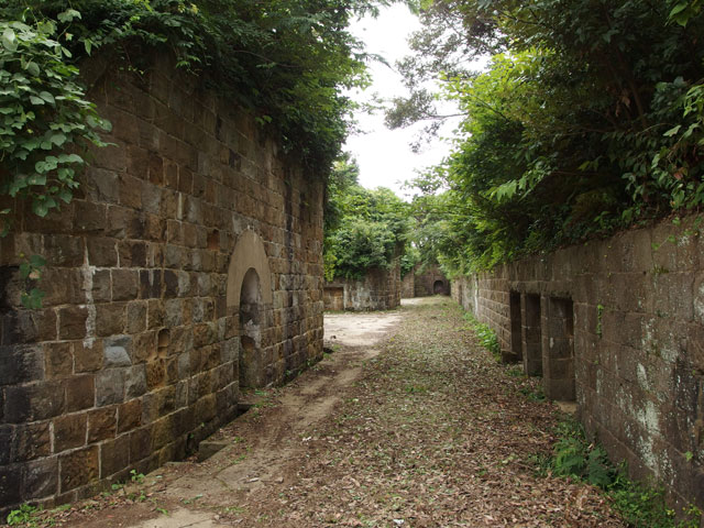 姫神山砲台(砲座)
