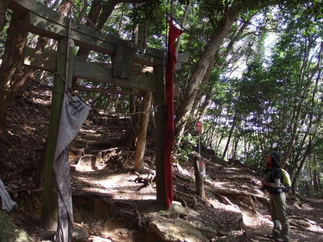 白嶽神社の鳥居