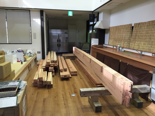 ふれあい食堂 憩い・建設中1