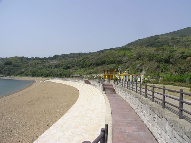 板形海水浴場