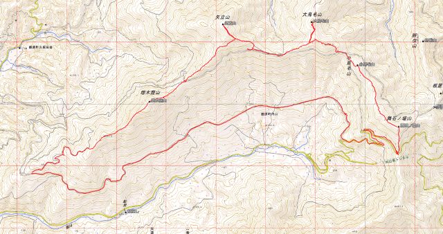 矢立山系・お鉢まわり