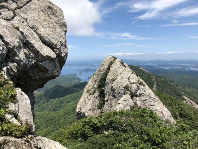 晴天の白嶽