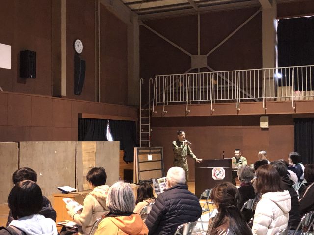 対馬楽講座・陸上自衛隊