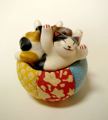 たまねこ三匹