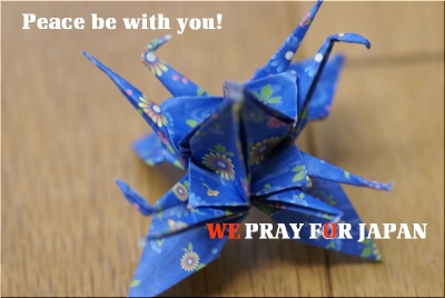 We pray for Japan
