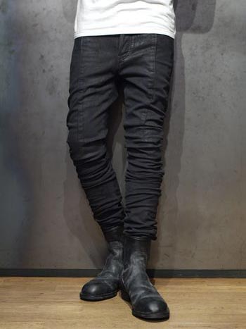 JULIUS ジャガードデニムインディレクトスキニーパンツ | ☆VEKTOR BLOG