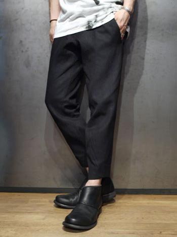 17SS DEVOA チャームアナトミカルクロップドパンツ DEVOA インディゴ染アナトミカルクロップドパンツ | ☆VEKTOR BLOG