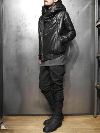 JULIUS ラムヌバックデフォームドフーデッドブルゾン | ☆VEKTOR BLOG 