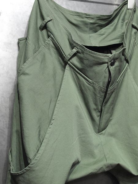 Incarnation コットンストレッチZIPパンツ