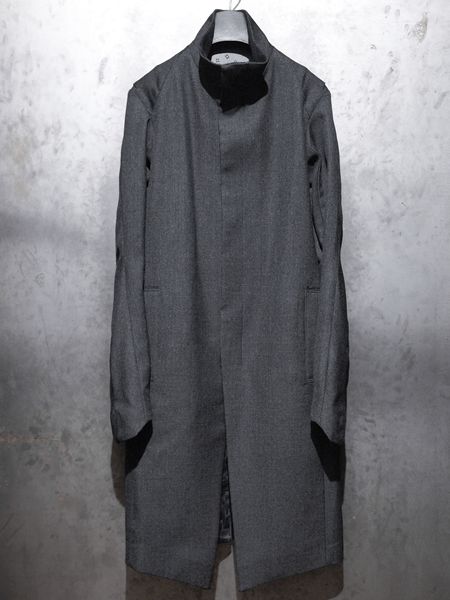 DEVOA wool sergeハイネックコート | ☆VEKTOR BLOG